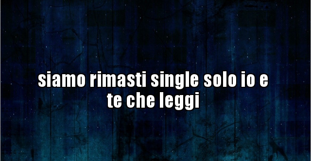 In Questo Momento Siamo Io E Te