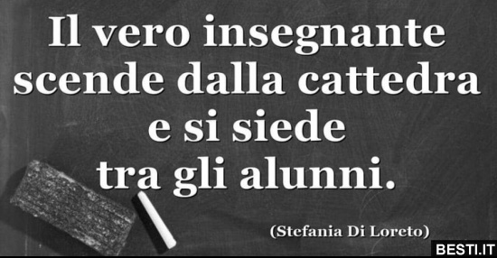 Il Vero Maestro è Colui Che