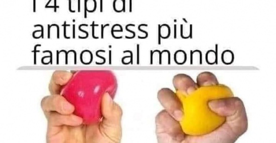 I 4 tipi di antistress..   - immagini divertenti, foto,  barzellette, video