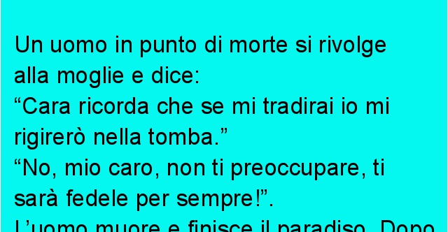 Se Un Uomo Ti Dice Mi Fai Morire