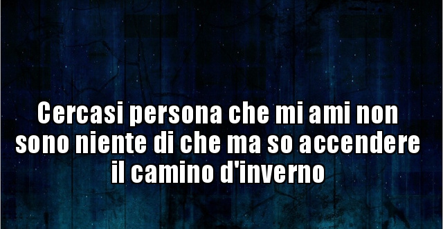 Non Ho Niente Se Non Mi Ami