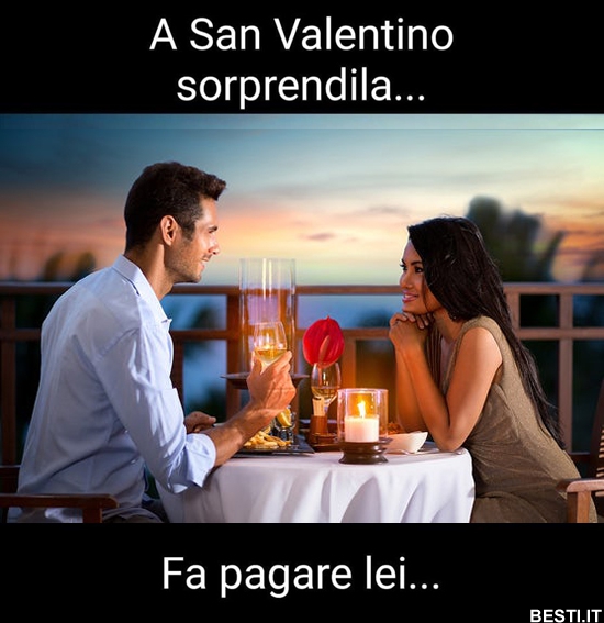 Amore ch mi regali per San Valentino, BESTI.it - immagini divertenti,  foto, barzellette, video