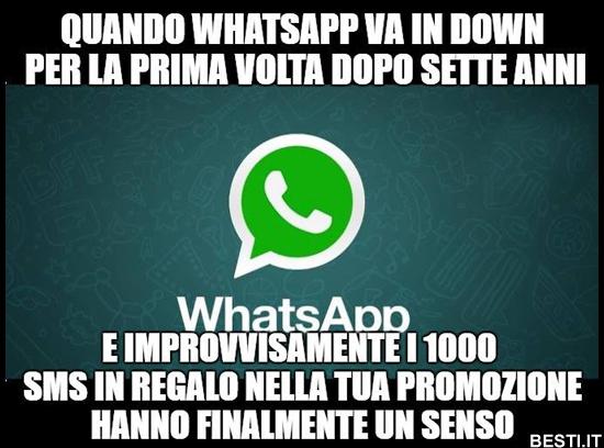 Quando whatsapp va   - immagini divertenti, foto, barzellette,  video